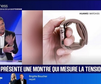 Replay Tech & Co, la quotidienne - Dr Gérald Kierzek (Doctissimo) et Régis Ruhlmann (Huawei France) : Huawei présente une montre qui mesure la tension - 30/09