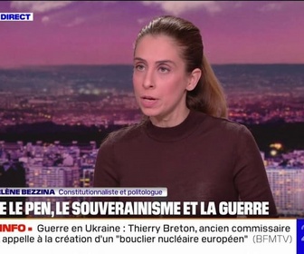 Replay 20H BFM - LE CHOIX D'ANNE-CHARLÈNE - Marine Le Pen, le souverainisme et la guerre