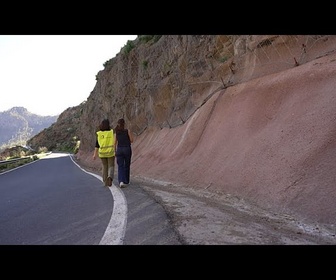 Replay À Grande Canarie, les fortes pluies sont la principale cause des chutes de pierres fréquentes