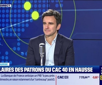 Replay BFM Bourse - Culture Bourse : Grands patrons de sociétés cotées, comment sont-ils rémunérés ? par Julie Cohen-Heurton - 13/11