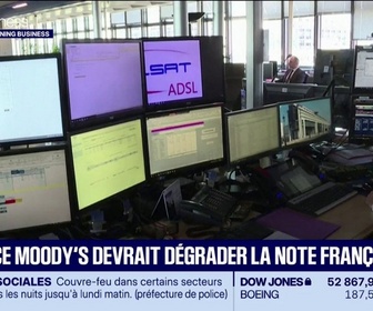 Replay Good Morning Business - La France dans le suspense de la note de Moody's