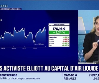 Replay Good Morning Business - Le fonds activiste Elliott est entré au captial d'Air Liquide