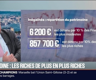 Replay BFM Première - BFM éco : Patrimoine, les riches de plus en plus riches - 10/12