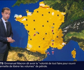 Replay BFM Première - Du soleil et des températures en hausse ce mardi