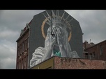 Replay France : une fresque géante pour critiquer les politiques d'immigration de Trump