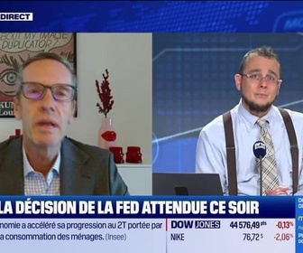 Replay BFM Bourse - Le Club : la décision de la FED sur les taux attendue ce soir - 30/07