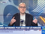 Replay Good Morning Business - Culture IA : Voitures autonomes, plus sûres que les humains, par Anthony Morel - 08/12