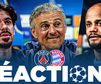 Replay Toutes les réactions après PSG - Bayern Munich