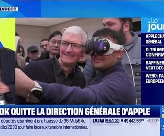 Replay Good Morning Business - Tim Cook quitte la direction générale d'Apple