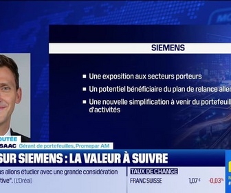 Replay BFM Bourse - Valeur ajoutée : Ils apprécient Siemens - 12/09