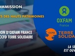 Replay La séance est ouverte ! - Impôts sur les hauts revenus : audition d'Oxfam France et CCFD Terre Solidaire