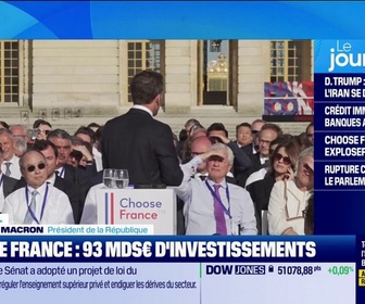 Replay Good Morning Business - Choose France : record historique