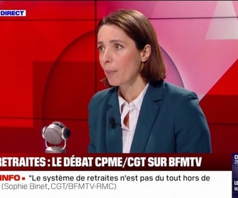 Replay Face à Face - Effort de défense: L'économie de guerre, c'est moins d'argent pour les services publics, assure Sophie Binet (CGT)