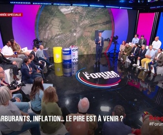 Replay Les émissions spéciales - Le Forum BFMTV – Carburants, inflation... Le pire est à venir ?