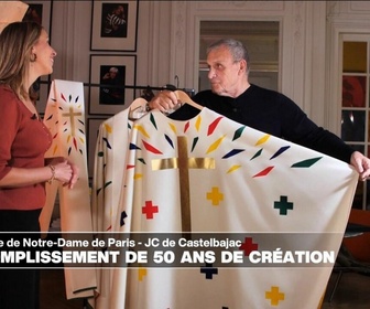 Replay À l'Affiche ! - Jean-Charles de Castelbajac : Mon travail pour Notre-Dame, ce n'est pas de la mode