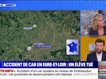 Replay Le Live BFM - Accident de car en Eure-et-Loir : un élève tué - 30/01