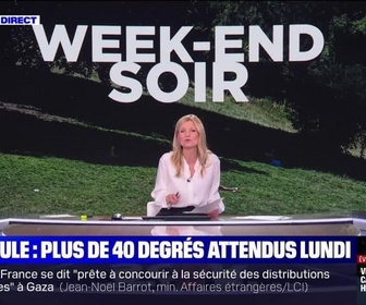 Replay Week-end soir - 73 départements en vigilance orange canicule demain - 28/06