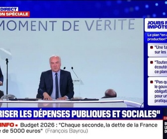 Replay BFM Story - Story 1 : Bayrou, Stop à la dette, en avant la production - 15/07