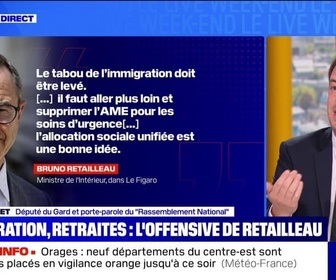 Replay Parlons info ! - Immigration, retraites : l'offensive de Retailleau - 19/07