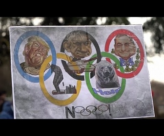 Replay À Vérone, des manifestants dénoncent le gaspillage d'argent public des JO d'hiver