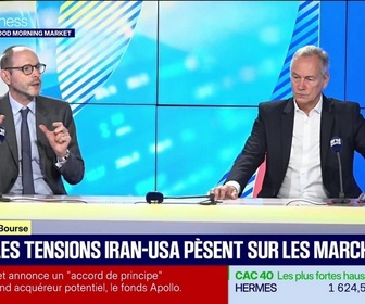 Replay Good Morning Market - Le club de la Bourse : Taux, les tensions Iran-USA pèsent sur les marchés - 10/07