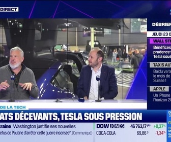 Replay Tech & Co, la quotidienne - Résultats décevants, Tesla sous pression - 23/10