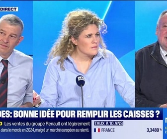 Replay Le débat - Nicolas Doze face à Jean-Marc Daniel : Amendes, bonne idée pour remplir les caisses ? - 16/01