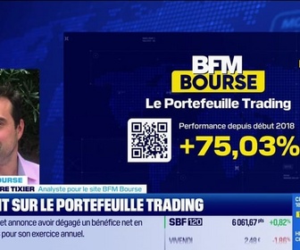 Replay BFM Bourse - Le point sur le portefeuille trading - 25/11
