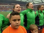 Replay Tournoi des Six Nations féminin - Journée 1 : les Irlandaises entonnent l'Ireland's Call au stade Marie-Marvingt du Mans