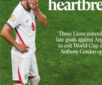 Replay Dans la presse - Demi-finales du Mondial : Le cœur brisé des Anglais