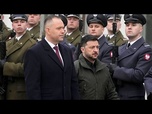 Replay Le président polonais, Karol Nawrocki retire l'Ordre de l'Aigle blanc à Volodymyr Zelensky