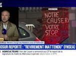 Replay BFM Grand Soir - Mercosur reporté : revirement inattendu (FNSEA) - 18/12