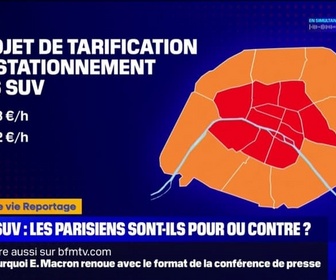 Replay C'est votre vie - SUV: 61% des Parisiens favorables à la multiplication par trois du prix du stationnement, selon un sondage