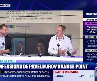 Replay Tech & Co, la quotidienne - Les confessions de Pavel Durov dans Le Point - 19/06