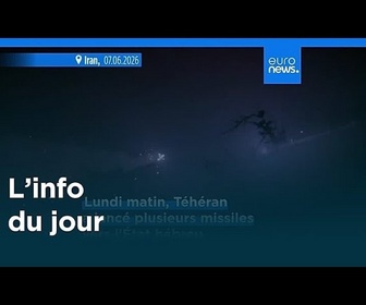 Replay L'info du jour | 8 juin 2026 - Mi-journée