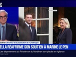 Replay BFM Grand Soir - Bardella réaffirme son soutien à Marine Le Pen - 07/02