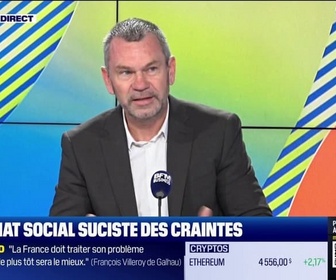 Replay Good Morning Business - On s'attend à des blocages, affirme Thierry Cotillard à propos de la mobilisation du 18 septembre