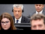 Replay Le tribunal des crimes de guerre du Kosovo condamne Hashim Thaçi à 25 ans, des milliers manifestent