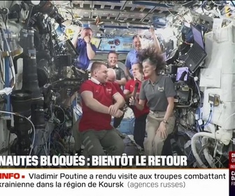 Replay 20H BFM - SpaceX: quatre astronautes sur le départ pour ramener les deux astronautes bloqués