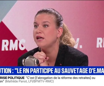 Replay Face à Face - Mathilde Panot (LFI): Seule la gauche de rupture peut empêcher l'extrême droite d'arriver au pouvoir
