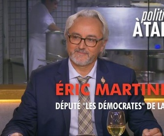 Replay Politiques, à table ! - Éric Martineau, député Les Démocrates de la Sarthe