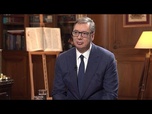 Replay Nous avons beaucoup à faire : Vučić réaffirme que l'adhésion à l'UE reste cruciale