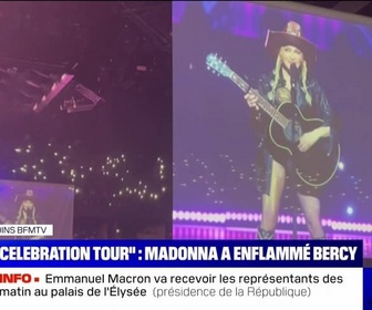 Replay C'est votre vie - Célébration tour : Madonna a enflammé Bercy - 13/11
