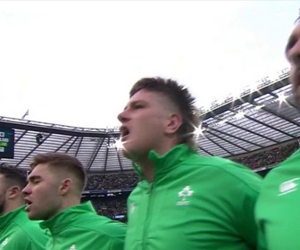 Replay Tournoi des Six Nations de Rugby - Journée 4 : l'hymne irlandais entonné à Twickenham