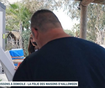 Replay Un jour, un doc - Frissons à domicile : la folie des maisons d'Halloween
