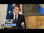 Replay Europe Today : Emmanuel Macron relance les euro-obligations, Bruxelles sceptique