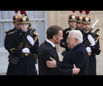 Replay Rencontre Macron-Abbas : un comité conjoint pour rédiger une constitution pour l'État de Palestine