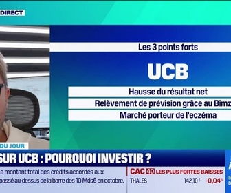 Replay Tout pour investir - La valeur du jour : Zoom sur UCB, pourquoi investir ? - 06/12