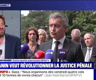 Replay BFM Story - Story 7 : Darmanin veut révolutionner la justice pénale - 29/07