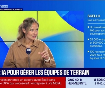 Replay Good Morning Business - French Tech : Skello, IA pour gérer les équipes de terrain - 06/07